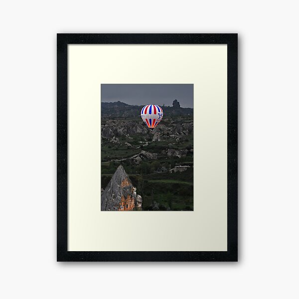 Flight over the Valley Framed Art Print