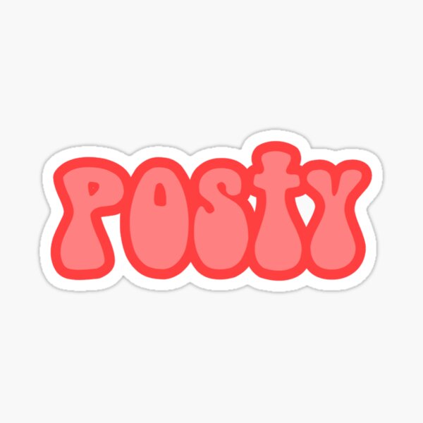 Artikel-Vorschau von Posty Post Malone, designt und verkauft von sarapicking.