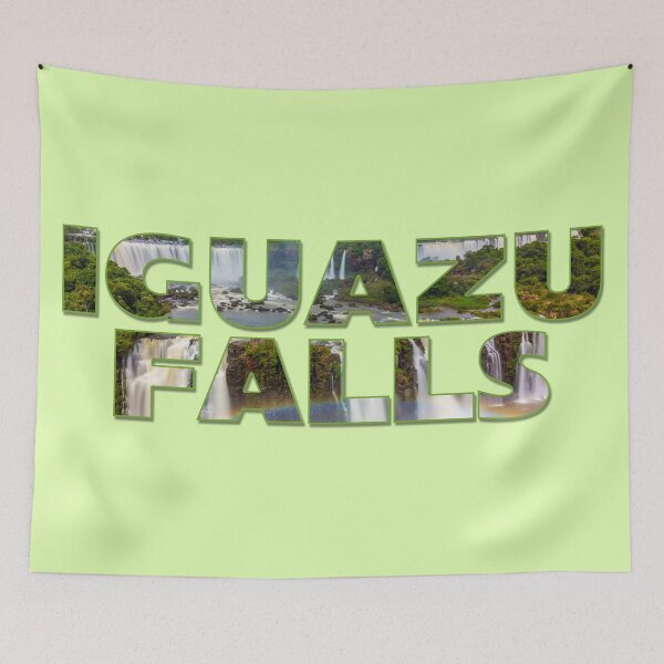 Item preview, Foto enmascarada de las Cataratas del Iguazú designed and sold by travelwitheric.