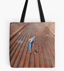 Brush Work Tote Bag
