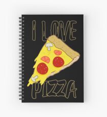 I Love Pizza Spiral Notebook