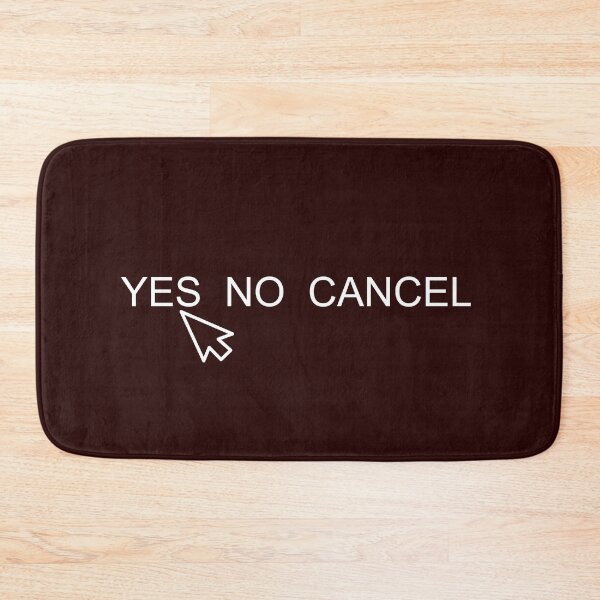 Item preview, YES NO CANCEL designed and sold by HAIFAHARIS.