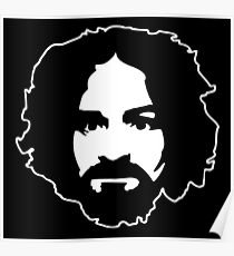 Charles Manson: Posters | Redbubble | Redbubble