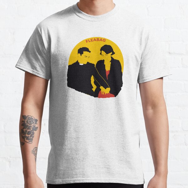 Vista previa del artículo con la obra «Fleabag y Hot Priest», diseñado y vendido por sophdrink.