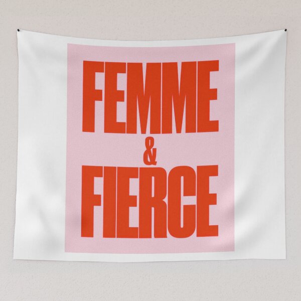 Item preview, FIERCE FEMME designed and sold by livesassy.
