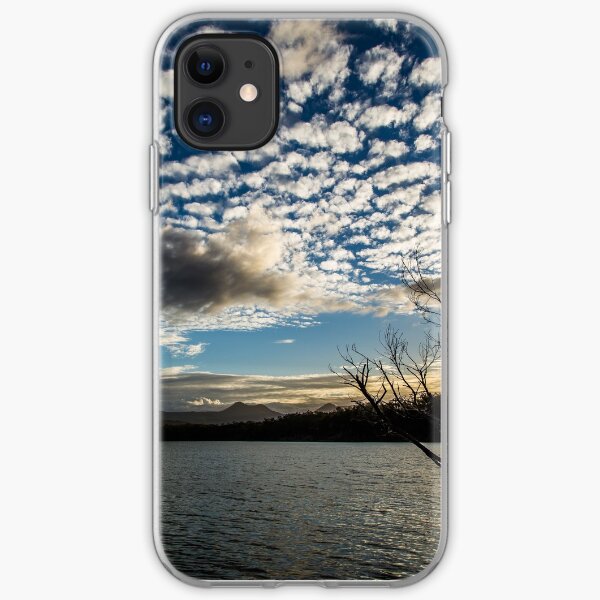 Lake sunset iPhone Soft Case