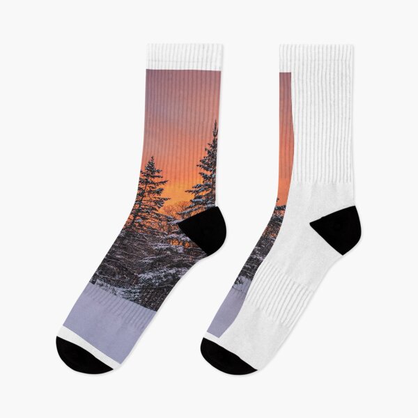 Item preview, Winter Sunset In The Woods designed and sold by MSmith-wpg.