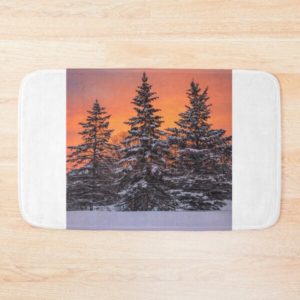 Item preview, Winter Sunset In The Woods designed and sold by MSmith-wpg.