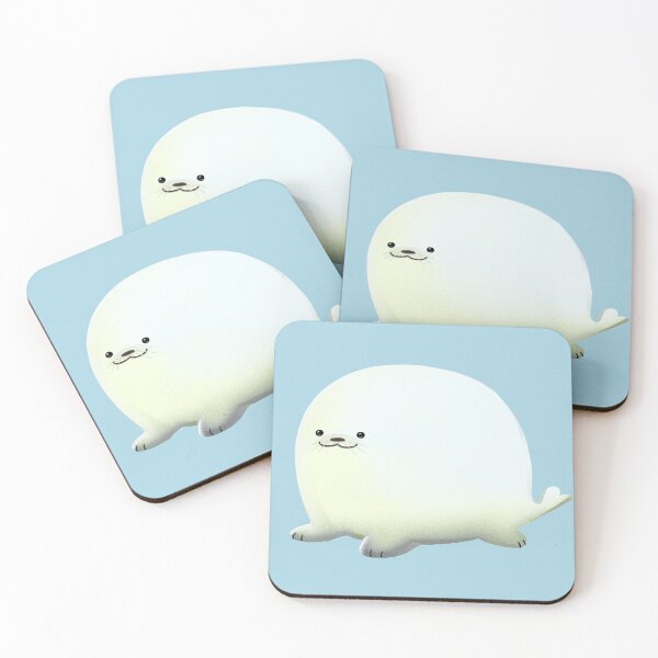 Item preview, Rotund Baby Seal  designed and sold by WormLasagna.