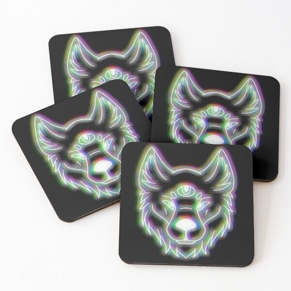 Item preview, RGB Wolf Third Eye designed and sold by haxorruu-art.