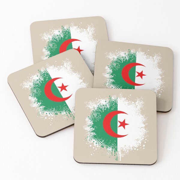 Item preview, Flag of Algeria - Splat designed and sold by pixelinga.