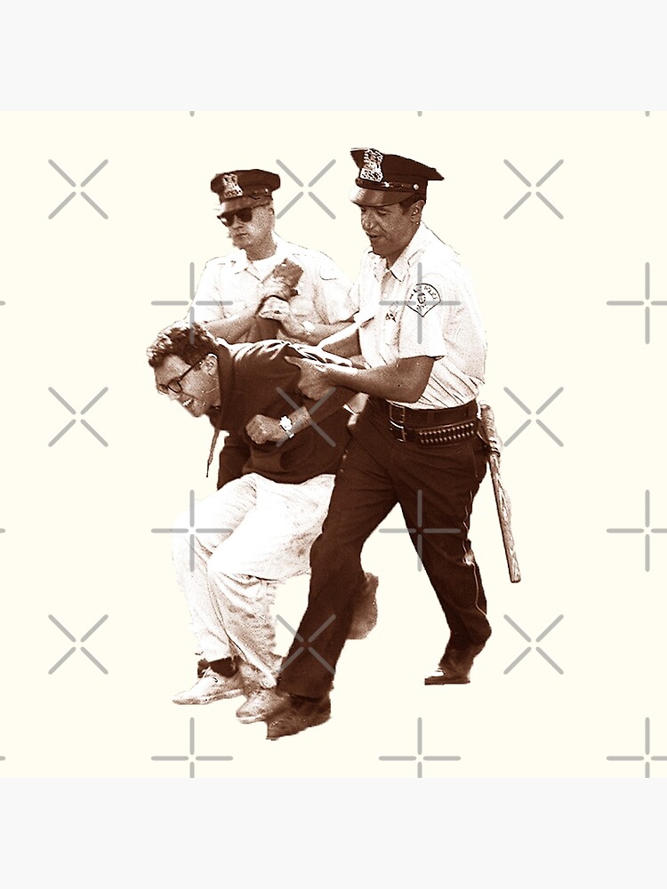 Disover Bernie Sanders Arrested 1963 (tinted) Premium Matte Vertical Poster