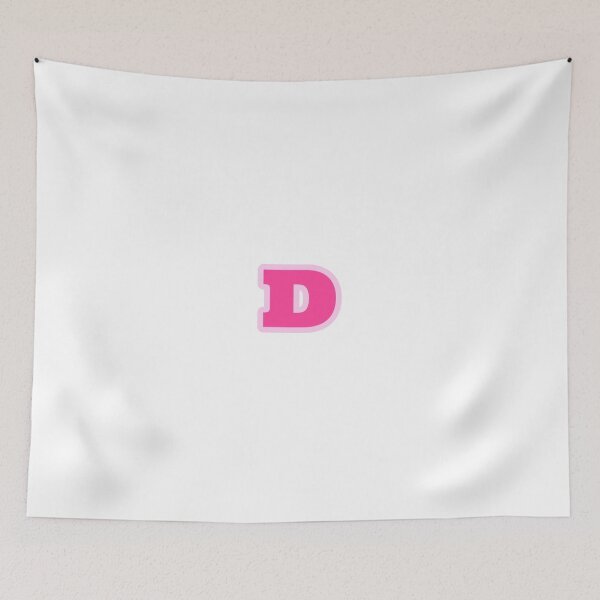 Item preview, D Pink Letter designed and sold by annieprevas.