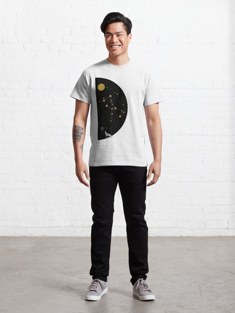 Alternate view of Sun and Moon Greet the Stars of Virgo Classic T-Shirt