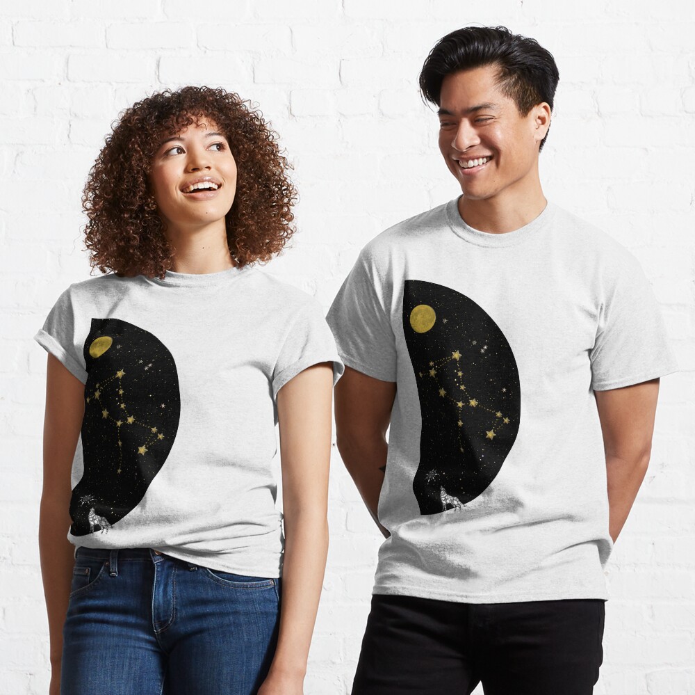 Sun and Moon Greet the Stars of Virgo Classic T-Shirt