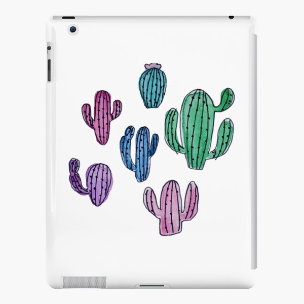 Watercolor Cacti iPad Snap Case