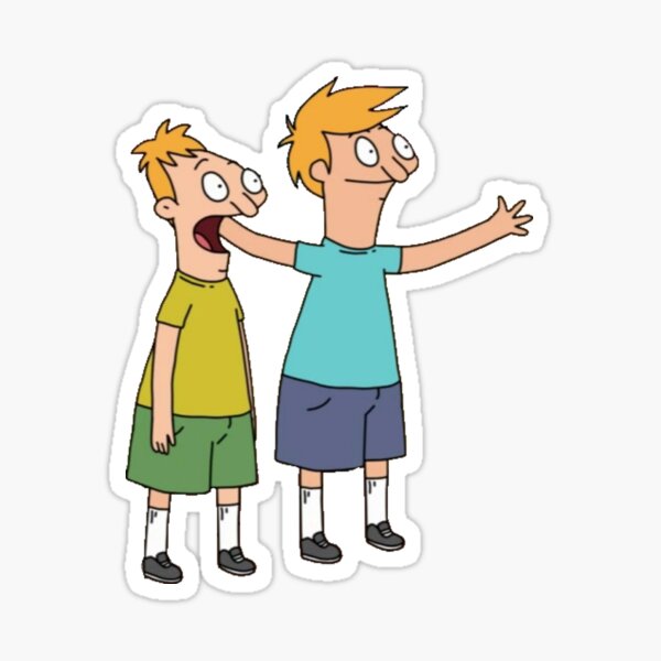Andy and Ollie Sticker