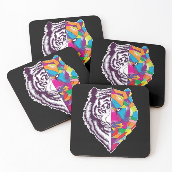Item preview, Tiger mosaic artwork. designed and sold by emphatic.