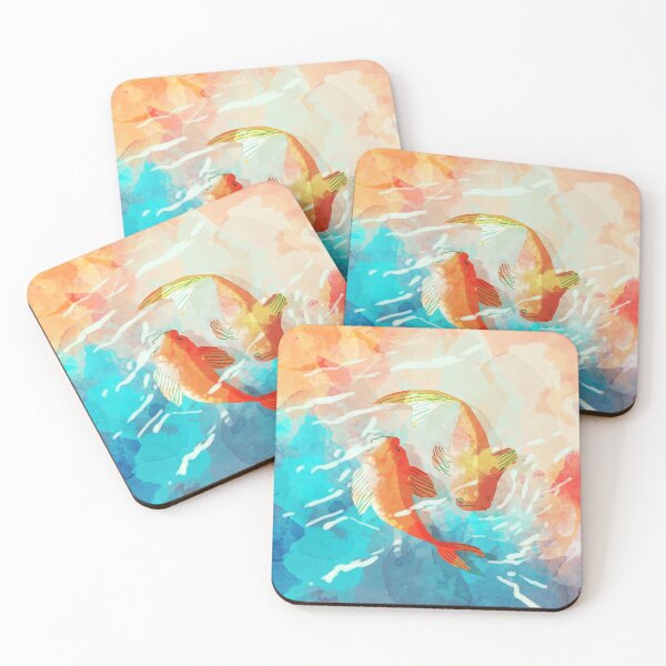 Item preview, Coy Fish Watercolor designed and sold by chris-ellis-art.