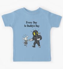 BioShock - jeden Tag ist Daddy's Day Poster (schwarz) Kinder T-Shirt
