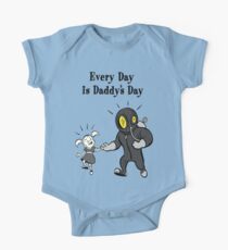 BioShock - jeden Tag ist Daddy's Day Poster (schwarz) Baby Body Kurzarm
