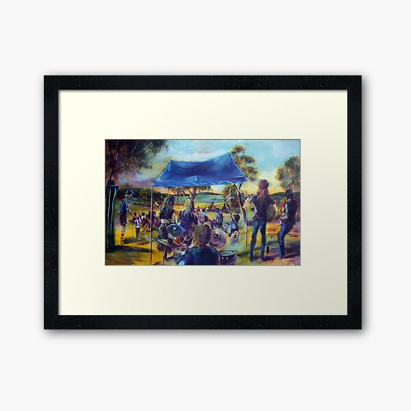 NO 12 Artmix Sundaze Norman Point Framed Art Print