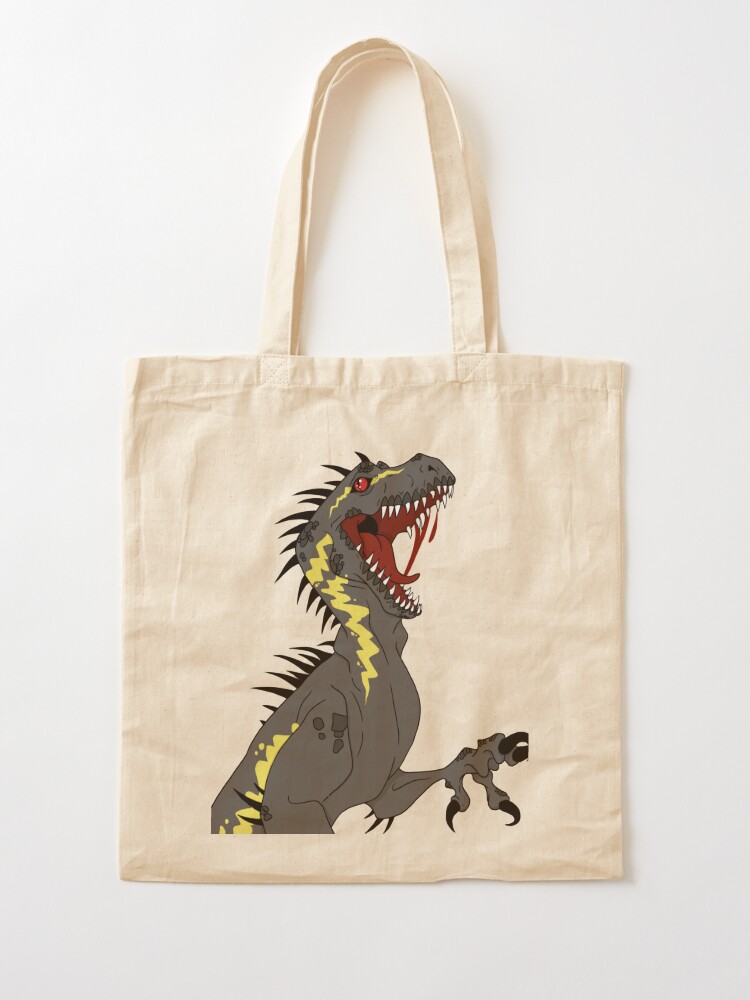 ROAR Geometric Cat Art - Canvas Eco-Tote Bag 