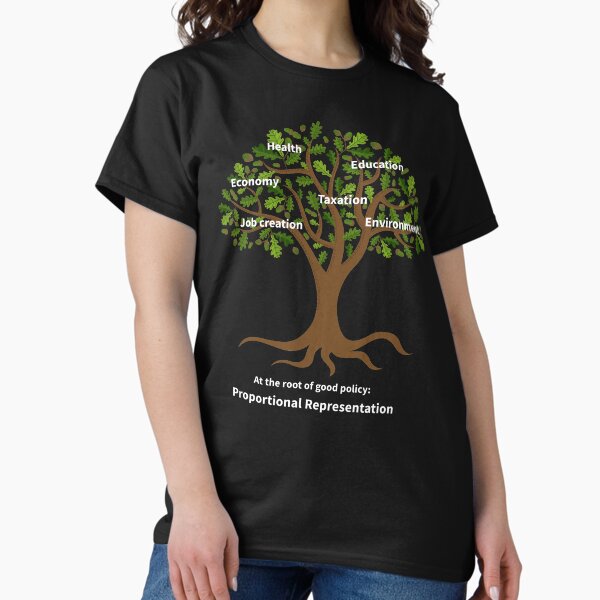 Item preview, At the root of good policy - for dark backgrounds designed and sold by FairVoteCanada.