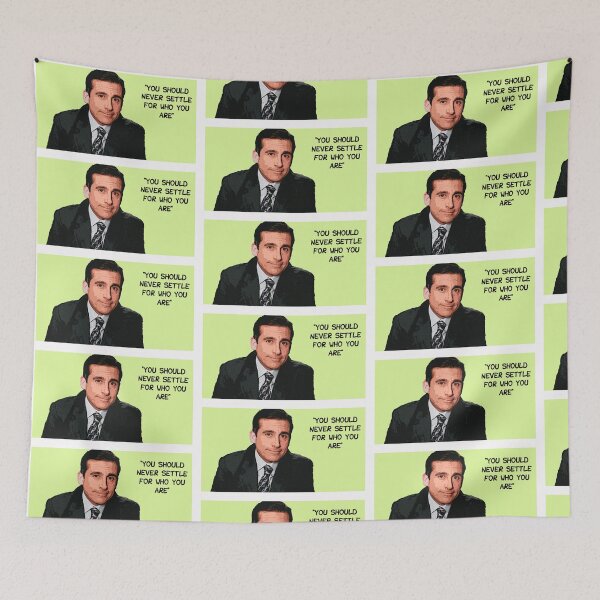 Artikelvorschau, Michael Scott Inspirational Quote entworfen und verkauft von LilNubi.
