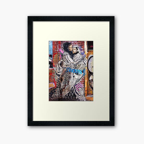 Swoon ~ graffiti Framed Art Print