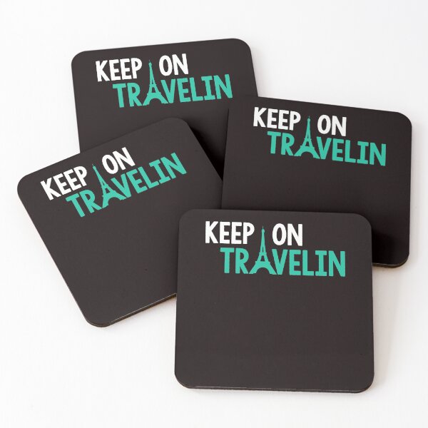Item preview, KEEP ON TRAVELLIN  Design  designed and sold by Weloveshirts.
