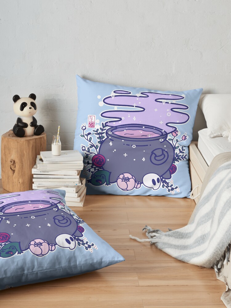 Alternate view of Kawaii Cauldron Floor Pillow