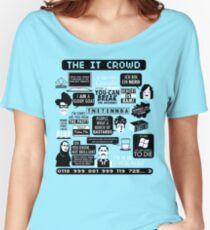 The IT Crowd Quotes Women's Relaxed Fit T-Shirt