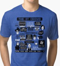 The IT Crowd Quotes Tri-blend T-Shirt