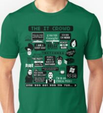Camiseta unisex The IT Crowd Quotes