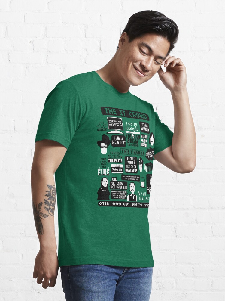 Alternate view of The IT Crowd Quotes Essential T-Shirt