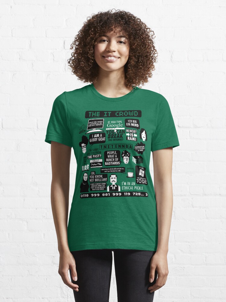 Alternate view of The IT Crowd Quotes Essential T-Shirt