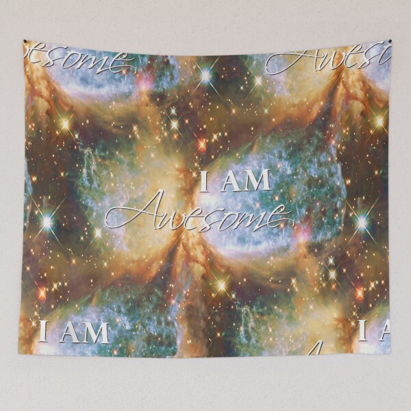 Item preview, I Am Awesome inspirational affirmation designed and sold by Bluepress.