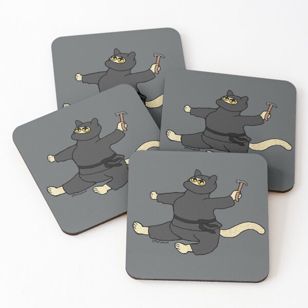 Item preview, Ninja Repair Cat designed and sold by MeToddScott.