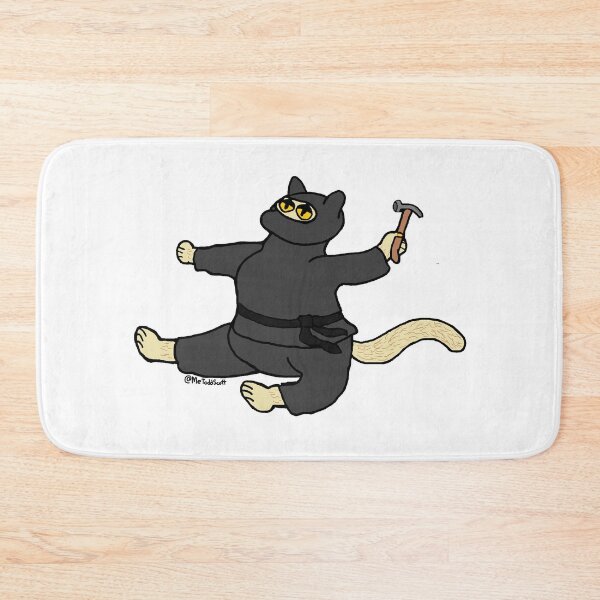 Item preview, Ninja Repair Cat designed and sold by MeToddScott.