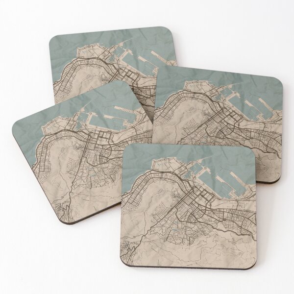 Item preview, Cape Town Sepia Map designed and sold by CPTVDesign.