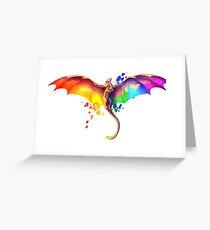 Pride Dragon Greeting Card