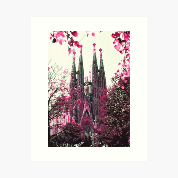 Basilica of the Sagrada Família III Art Print