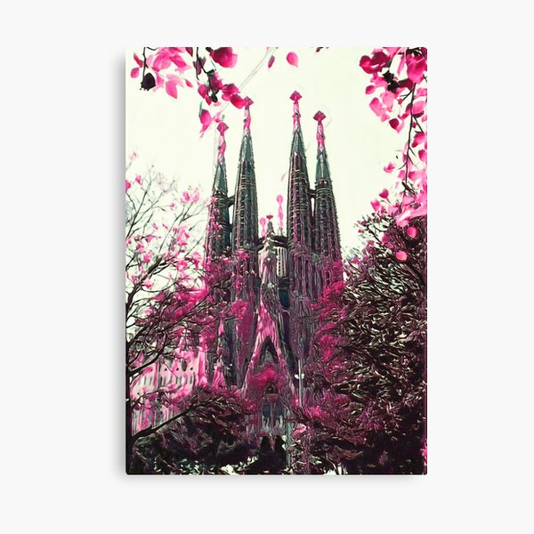 Basilica of the Sagrada Família III Canvas Print