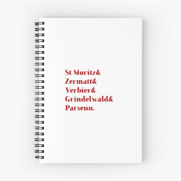 Item preview, Luxury Switzerland ski reports - red designed and sold by peggieprints.