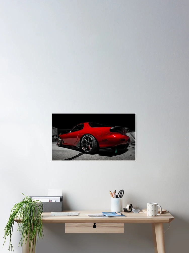 Thumbnail 2 of 3, Poster, Mazda RX7 designed and sold by RAPTUROUS SYNDICATE.