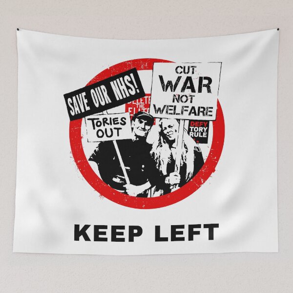 Item preview, Keep Left designed and sold by Eat the Rich.