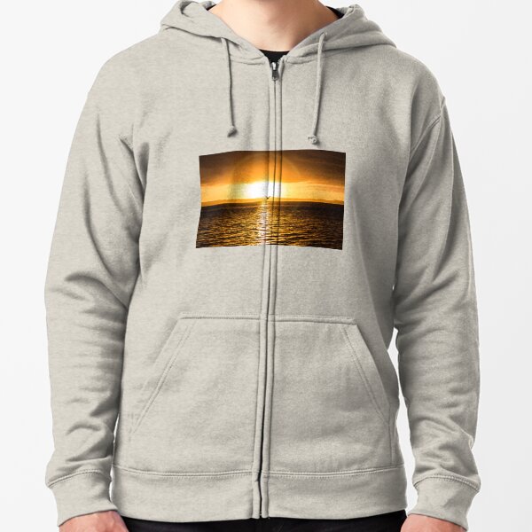 Wellington Point Sunrise Zipped Hoodie