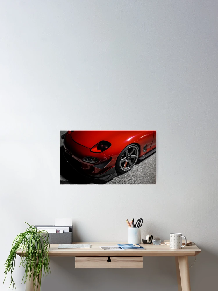 Thumbnail 2 of 3, Poster, Mazda RX7 designed and sold by RAPTUROUS SYNDICATE.