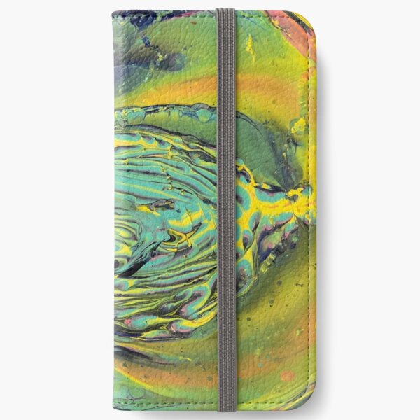 Falling into wonderland iPhone Wallet